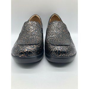 Women's Alegria Emm-548 Bronze Bouquet Clogs